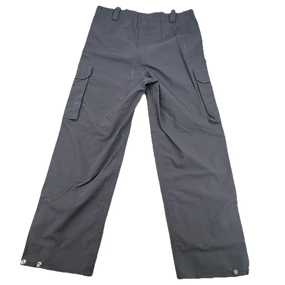 New BLAUER MADE IN USA Small Men's Gortex Waterproof Rain Cargo‎ Pants Navy